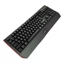 Teclado Gamer Mecânico Rgb Chroma Apoio Punho Kp-tm005 Knup Cor De Teclado Preto Idioma Inglês Us