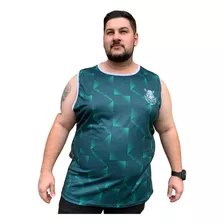 Camisa Uv Regata Masculina Plus Size Porco Itália Dry Fit