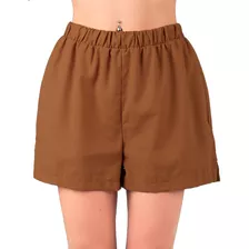 Short Casual Slim Mujer Shedron Stfashion 64104216