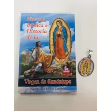 Novena Bíblica A La Virgen De Guadalupe + Medalla En Acero