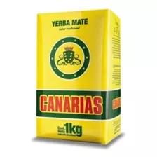 Yerba Uruguaya Canarias 1kg Sabor Tradicional Mate