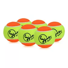 Bola De Beach Tennis Spin Pack Com 06 Bolas