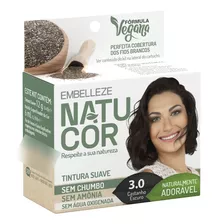 Natucor Castanho Escuro 3.0 Tinta Naturalmente Adoravel