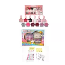 Set De Pinta Uñas Y Uñas Unicornio Para Niñas 35 Piezas 