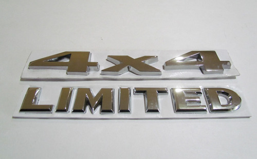 Emblema Metalico 4x4 Limited Jeep Ford Chevrolet Toyota Foto 5