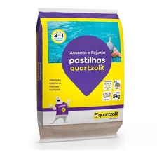 Argamassa Para Pastilha De Vidro Branco Quartzolit 5kg