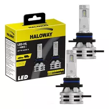 Par Lâmpada Haloway Led Hir2 6500k 12/24v 24w Farol