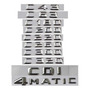 3d Letras Para Compatible Con Mercedes-compatible Con Benz