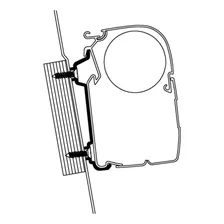 Thule Ford Transit - Adaptador De Techo Alto Plateado