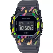 Relógio Casio G-shock Adventure's Gem Stone Series Original Cor Da Correia Preto Cor Do Bisel Colorido Cor Do Fundo Preto