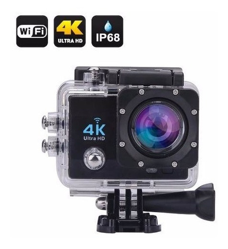 Action Go Cam Pro Sports Ultra 4k Full Hd 1080p Prova D'agua