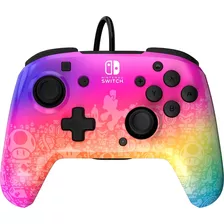 Control Pdp Star Spectrum Alámbrico Nintendo Switch Color Violeta