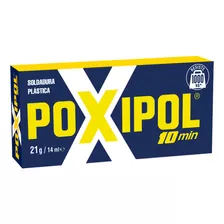 Pegamento Líquido Soldadura Poxipol® 10 Min Metálico 21g/14ml