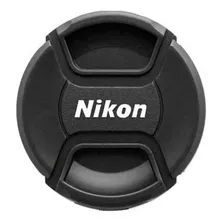 Tapa Lente Logo Nikon 62mm Camara Fotografica Protección