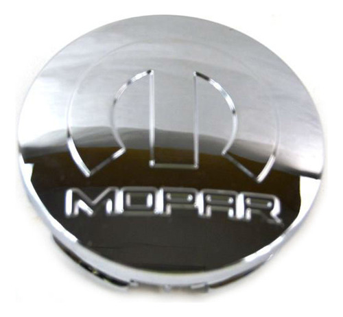 Tapones Cromados Centro Rin Logo Mopar Cherokee Jeep 14/19 Foto 2