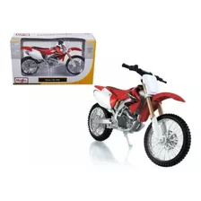 Moto Honda Crf-450r Escala 18cm Largo Motocicleta Deportivo 