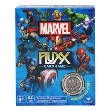 Marvel Fluxx Juego De Cartas Con Monedas De Coleccionista