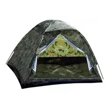 Barraca Camping Camuflada Militar 4 Lugares 