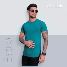 Camiseta Masculina Blusa Malha Fria Não Amassa Viscolycra 