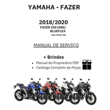 Manual De Serviço Yamaha Fazer 250 Blueflex Abs Fz25