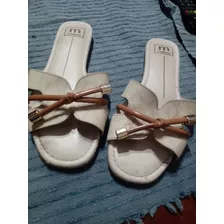 Zapatos Sandalias Beige T Alle 35