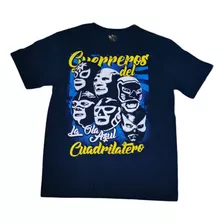 Playera Leyendas Azules De La Lucha Libre Talla L Adulto 