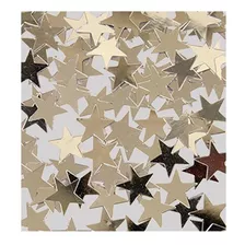 Confetti Metalizado Estrellas Iridiscentes Plata