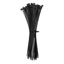 Fita Braçadeira Nylon Enforca Gato 20cm Preta Pct 100 Peças Cor Preto