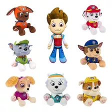 Peluche Paw Patrol Chase Everest Ryder Patrulla Canina 