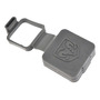 Dodge New Logo Black Leather Key Chain