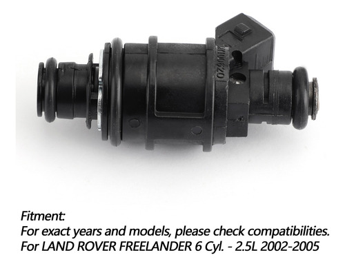 Inyectores De Combustible Para Land Rover Freelander 2.5l Kv Foto 8