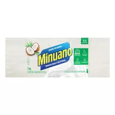 Sabão Em Barra Minuano Coco 1 Kg Pacote X 5