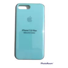 Silicon Case Para iPhone 7 Plus / 8 Plus + Mica 9h De Regalo