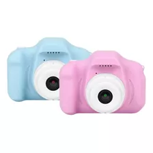 Camara Digital Infantil 2.0 Pantalla Lcd A Bateria Celeste