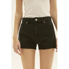 Short Mujer Ay Not Dead High Rise Used Black