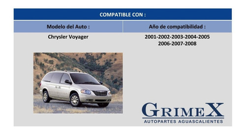 Faro Chrysler Voyager 2001-2002-2003-2004-2005-2006-2007-08 Foto 9