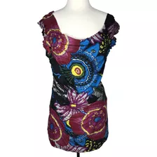 Remera Importada Desigual Draperada