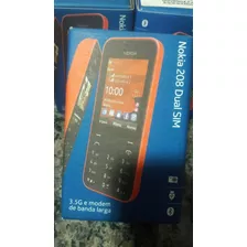 Nokia 208 3.5 G Caixa Novo.