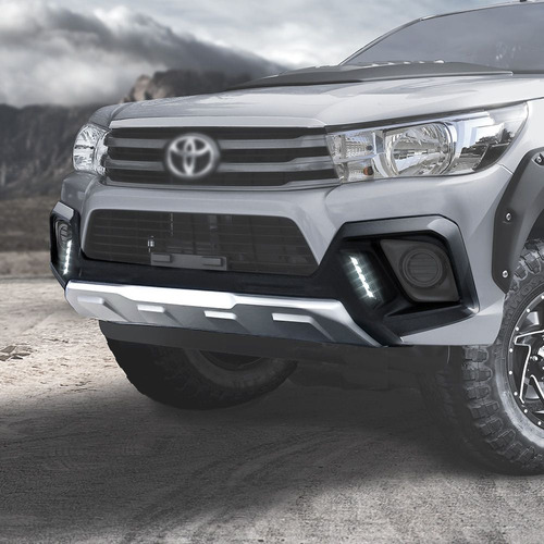 Bumper Drl Toyota Hilux 2017-2018 Foto 3