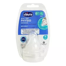 Bico Mamadeira Physio Perfect5 2 Unid. Fluxo Papa Chicco