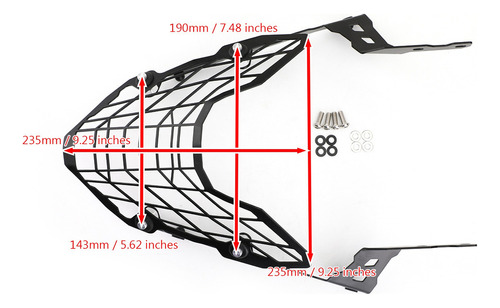 Proteccin Faros For Honda Cb500x 2019-2020 Protector Faro Foto 9