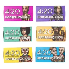 Cajita De Papers Cueros Lion Rolling Circus X420 Celuloso #9