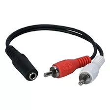 Qvs Adaptador De Audio - 8 Pulgadas - Negro (cc399fm)