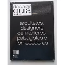 Revista Decorar Guia Abc N°01 Arquitetos Designers - Nova