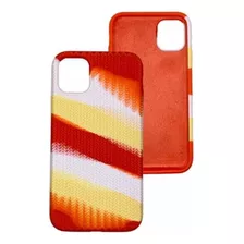 Funda Case Protector Para iPhone Silicona Trenzado 