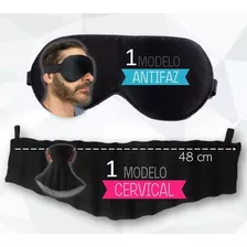 Compresa Terapéutica Cervical Cuello Y Antifaz De Semillas 