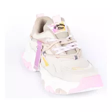 Price Shoes Tenis Casual Infantil 554036crema