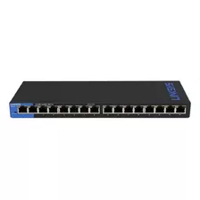 Switch Linksys Lgs116 16 Puertos Gigabit Ethernet 1000 Mbps