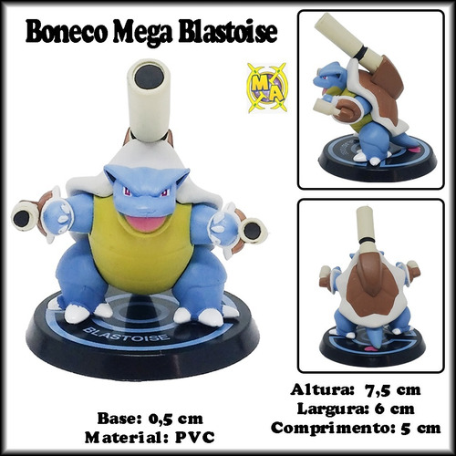 Pokémon - 1 X Boneco Mega Blastoise
