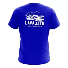 Kit 5 Camisetas Lava Jato Lava Rápido Uniforme Personalizado